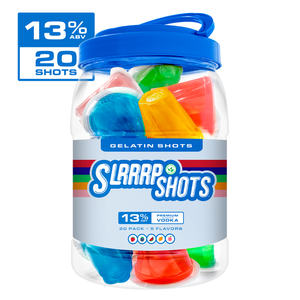 Slrrrp Gelatin Shots O.G. Variety Pack
